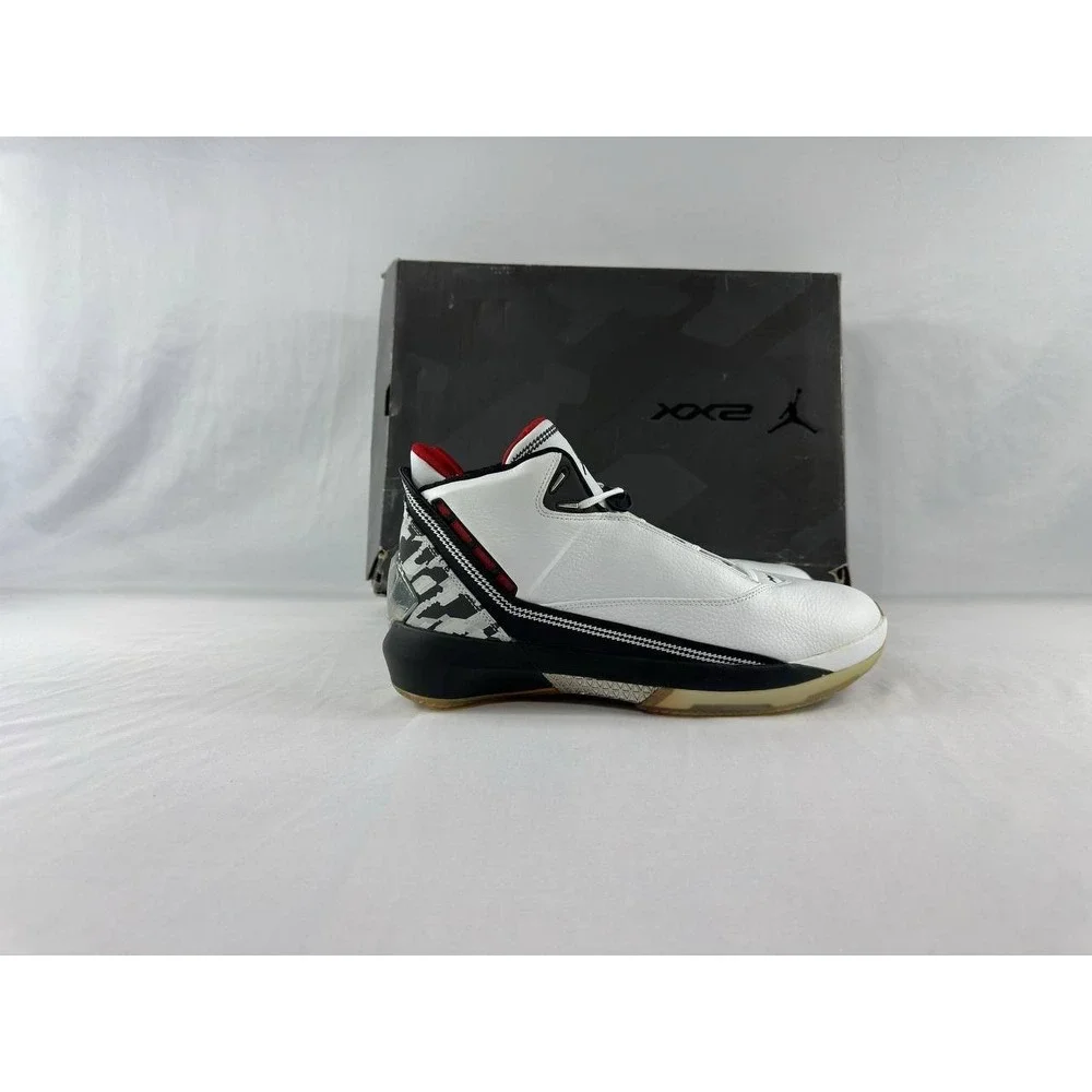 Nike Air Jordan 22 OG 'White Varsity Red' 2007 Men's 315299-161 Size 12